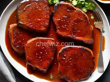 Sous Vide Maple Chipotle BBQ Pork Chops