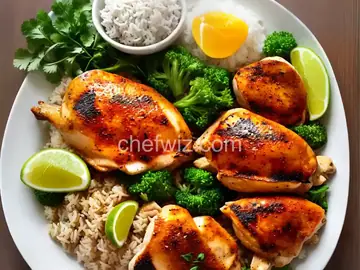 Southeast Asian Style Chicken Rice