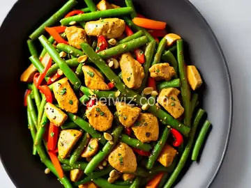 Spicy Chicken and Green Bean Stir Fry
