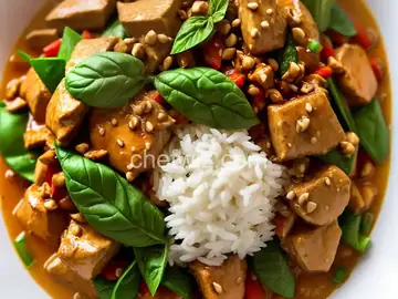 Spicy Thai Basil Chicken (Pad Krapow Gai)