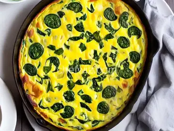 Spinach and Potato Frittata