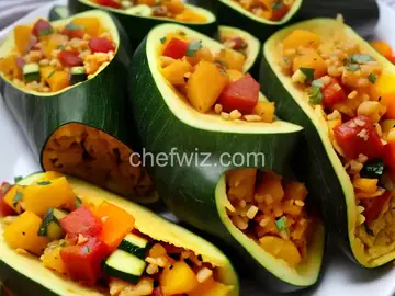 Squash and Zucchini Burritos