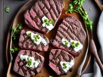 Steaks With Roquefort Sauce
