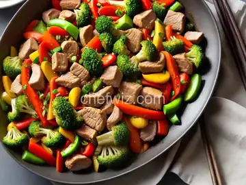Stir-Fried Vegetables with Chicken or Pork