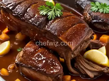 Stout-Braised Lamb Shanks