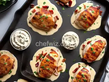 Stuffed Chicken Breasts with Bacon and Cream Cheese