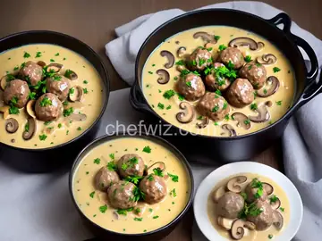 Swedish Meatballs with Cream of Mushroom Soup