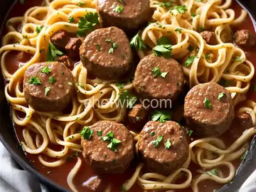 Swedish Meatballs with Noodles