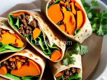 Sweet Potato Burritos