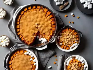 Sweet Potato Casserole with Marshmallows