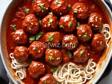 Sweet and Sour Meatballs in Sauce