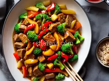 Sweet and Sour Pork Stir Fry