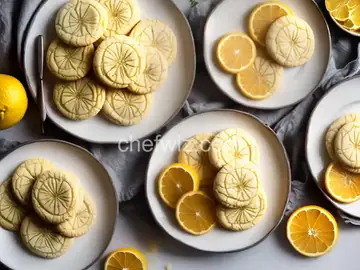 Swirled Citrus Butter Cookies