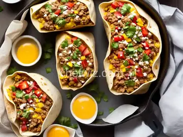 Tasty Breakfast Burritos