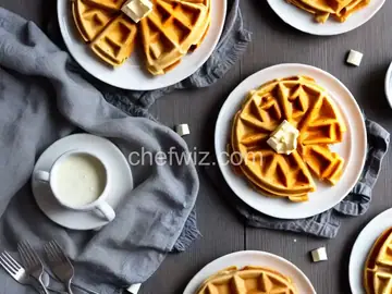 Tender and Easy Buttermilk Waffles