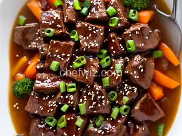 Teriyaki Steak Tips