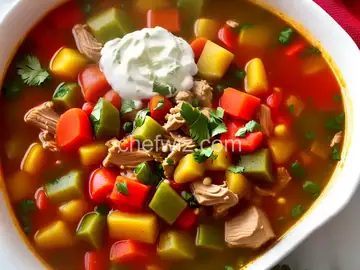 Tex-Mex Turkey Soup