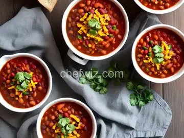 Three-Bean Vegetarian Chili