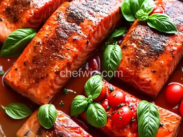 Tomato Basil Salmon