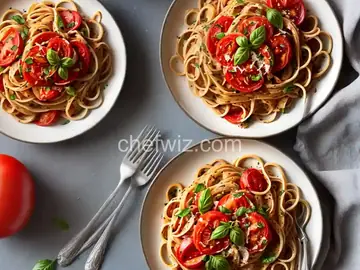 Tomato Recipes: Roasted Tomato Linguine