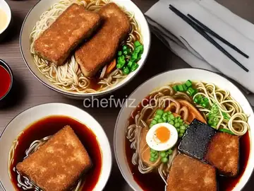Tonkatsu Shoyu Ramen (Pork Cutlet Soy Sauce Ramen)