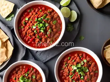 Traditional Chili with Ground Turkey