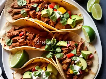 Traditional Mexican Street Tacos