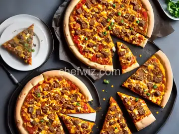 True Cheeseburger Pizza