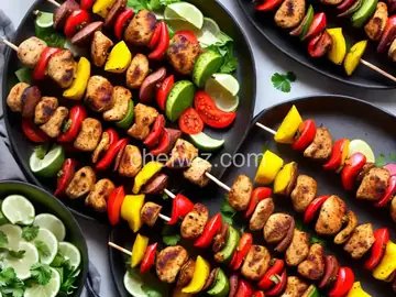 Turkish Chicken Kebabs