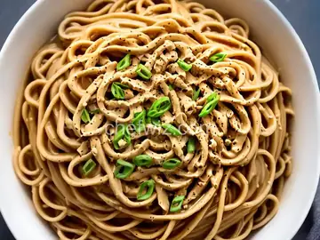 Udon Peanut Butter Noodles