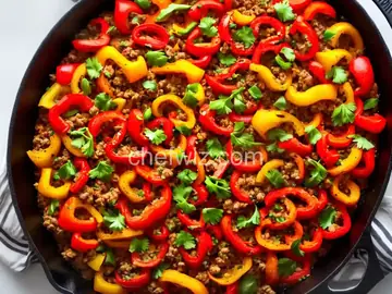 Unstuffed Pepper Skillet