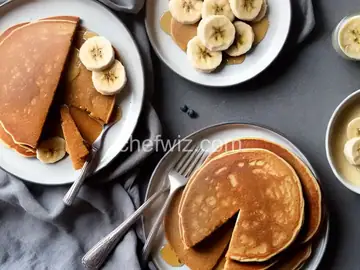 Vegan Breakfast Ideas: Vegan Banana Pancakes
