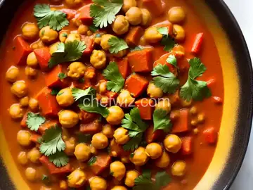 Vegan Chickpea Curry without Coconut Milk