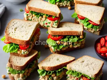 Vegan Sandwich Ideas: Chickpea Salad Sandwiches