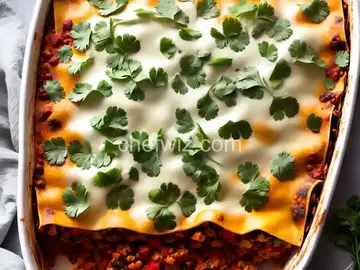 Vegetarian Mexican Lasagna