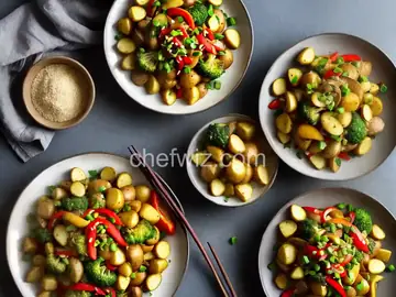 Veggie Stir-Fry with Potatoes