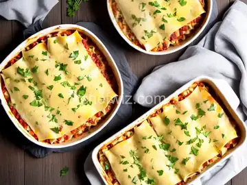 White Cheese Chicken Lasagna