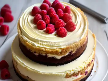 White Chocolate Raspberry Cheesecake