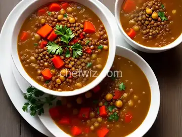 Winter Lentil Vegetable Soup
