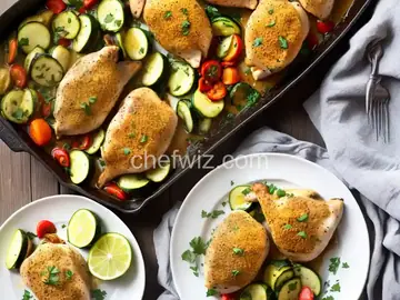 Zucchini Stuffed Chicken