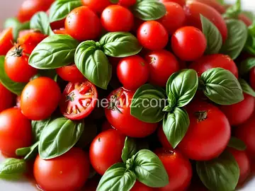 10-Minute Tomato Basil Salad