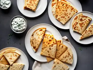 2-Minute Cheese Quesadillas