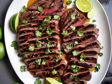 3-Ingredient Chipotle-Lime Grilled Steak