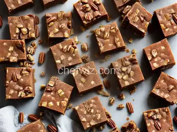 3-Ingredient Maple-Pecan Fudge
