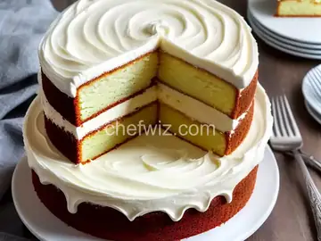 3-Layer Sour Cream Cake with Cream Cheese Frosting