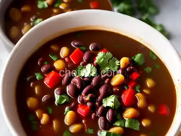 30-Minute Black Bean Soup Recipe