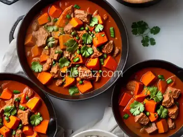 30-Minute Spicy Pork and Sweet Potato Stew