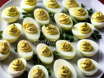 4-Pepper Deviled Eggs