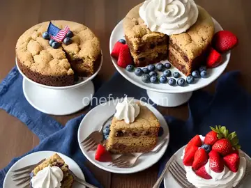 4th of July Dump Cake