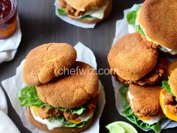 5-Ingredient Fried Chicken Sandwiches